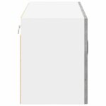 vidaXL Horná kuchynská skrinka Betónová šedá 80 x 31 x 40 cm