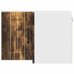 vidaXL Horná kuchynská skrinka s poličkou Dymová dub 57 x 57 x 40 cm – Obrázok 11