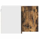 vidaXL Horná kuchynská skrinka s poličkou Dymová dub 57 x 57 x 40 cm – Obrázok 12