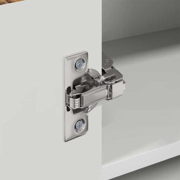 vidaXL Horná kuchynská skrinka s poličkou Dymová dub 57 x 57 x 40 cm – Obrázok 4