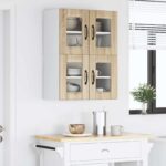 vidaXL Horná kuchynská skrinka 2 pcs Sonoma dub 60 x 31 x 40 cm – Obrázok 10