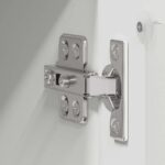 vidaXL Horná kuchynská skrinka s poličkou 2 pcs Vysoký lesk bielej – Obrázok 3