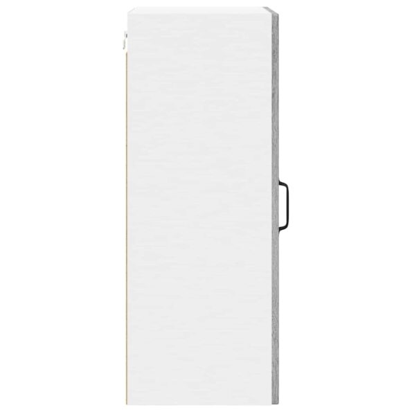 vidaXL Doska umývačky Lucca 2 pcs Sivá sonoma 40 x 31 x 80 cm – Obrázok 2