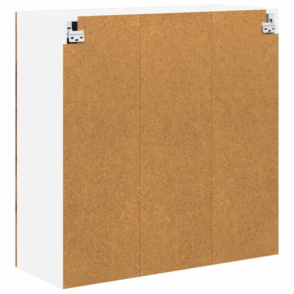 vidaXL Horná kuchynská skrinka s poličkou Dymová dub 80 x 31 x 80 cm – Obrázok 2