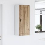 vidaXL Doska umývačky Lucca Dub artisan 40 x 31 x 100 cm – Obrázok 11