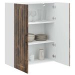 vidaXL Doska umývačky Lucca Dymový dub 80 x 31 x 100 cm – Obrázok 9