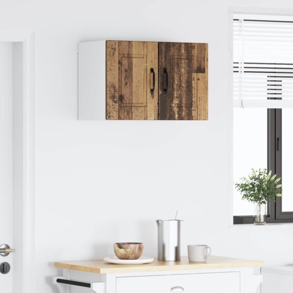 vidaXL Horná kuchynská skrinka 2 pcs Staré drevo 30 x 31 x 40 cm – Obrázok 10