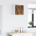 vidaXL Horná kuchynská skrinka s poličkou Dymová dub 40 x 31 x 40 cm – Obrázok 11