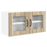 vidaXL Kuchynská skriňa Sonoma dub 80 x 31 x 40 cm Kompozitné drevo – Obrázok 8