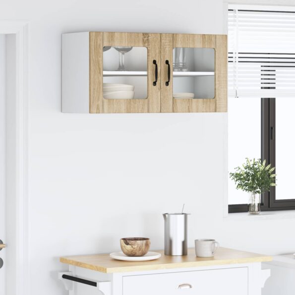 vidaXL Kuchynská skriňa Sonoma dub 80 x 31 x 40 cm Kompozitné drevo – Obrázok 10
