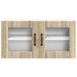 vidaXL Kuchynská skriňa Sonoma dub 80 x 31 x 40 cm Kompozitné drevo – Obrázok 12