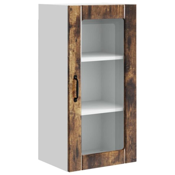 vidaXL Horná kuchynská skrinka 2 pcs Dymová dub 40 x 31 x 80 cm – Obrázok 11