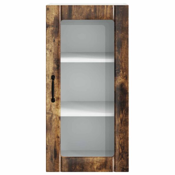 vidaXL Horná kuchynská skrinka 2 pcs Dymová dub 40 x 31 x 80 cm – Obrázok 12