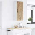 vidaXL Kuchynská skriňa Remeselný dub 30 x 31 x 80 cm Kompozitné drevo – Obrázok 11