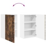 vidaXL Kuchynská skriňa Dymová dub 50 x 31 x 80 cm Kompozitné drevo – Obrázok 13
