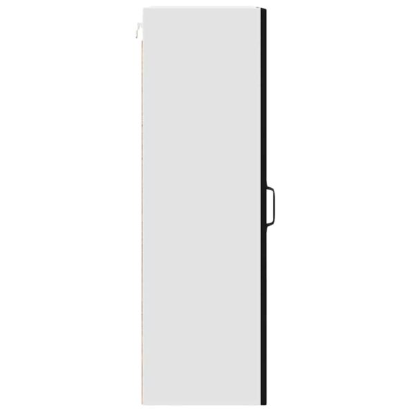 vidaXL Horná kuchynská skrinka s poličkou Čierna 30 x 31 x 100 cm – Obrázok 3