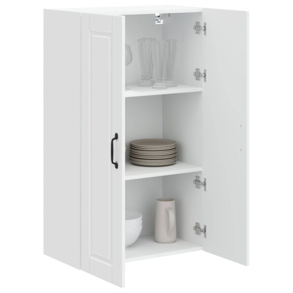 vidaXL Horná kuchynská skrinka Biela 60 x 31 x 100 cm Kompozitné drevo – Obrázok 9