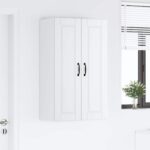 vidaXL Horná kuchynská skrinka Biela 60 x 31 x 100 cm Kompozitné drevo – Obrázok 10