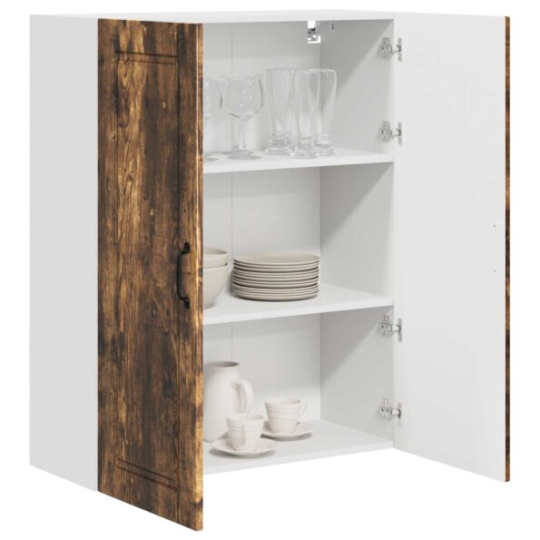 vidaXL Kuchynská skriňa Dymová dub 80 x 31 x 100 cm Kompozitné drevo – Obrázok 9