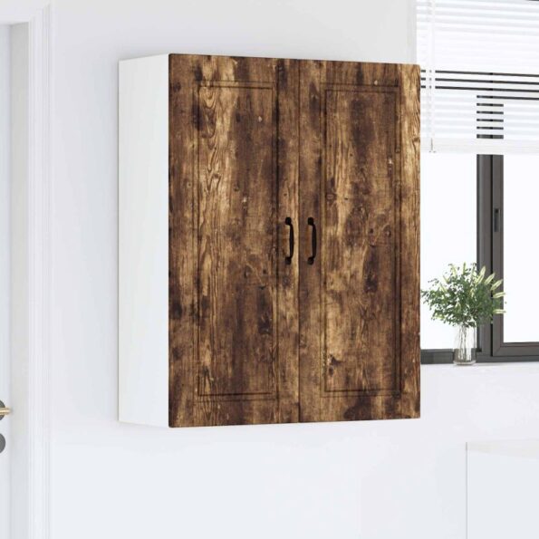 vidaXL Kuchynská skriňa Dymová dub 80 x 31 x 100 cm Kompozitné drevo – Obrázok 10