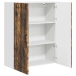 vidaXL Kuchynská skriňa Dymová dub 80 x 31 x 100 cm Kompozitné drevo – Obrázok 11