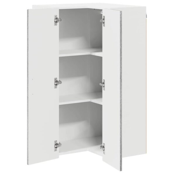 vidaXL Kuchynská skriňa Sivý Sonoma 57 x 57 x 100 cm Kompozitné drevo – Obrázok 2