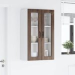 vidaXL Horná kuchynská skrinka s poličkou Hnedý dub 60 x 31 x 100 cm – Obrázok 10