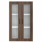 vidaXL Horná kuchynská skrinka s poličkou Hnedý dub 60 x 31 x 100 cm – Obrázok 12