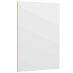 vidaXL Dekoračné panely 50 pcs Biela 15 x 21 x 0.3 cm Kompozitné drevo – Obrázok 2
