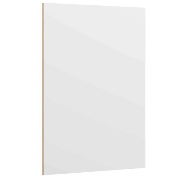 vidaXL Dekoračné panely 50 pcs Biela 15 x 21 x 0.3 cm Kompozitné drevo – Obrázok 2