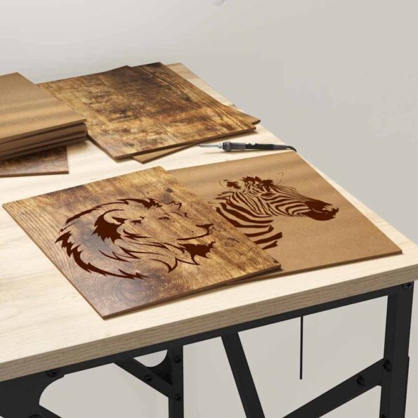 vidaXL Dekoračné panely 150 pcs Tmavý dub 15 x 21 x 0.3 cm – Obrázok 4