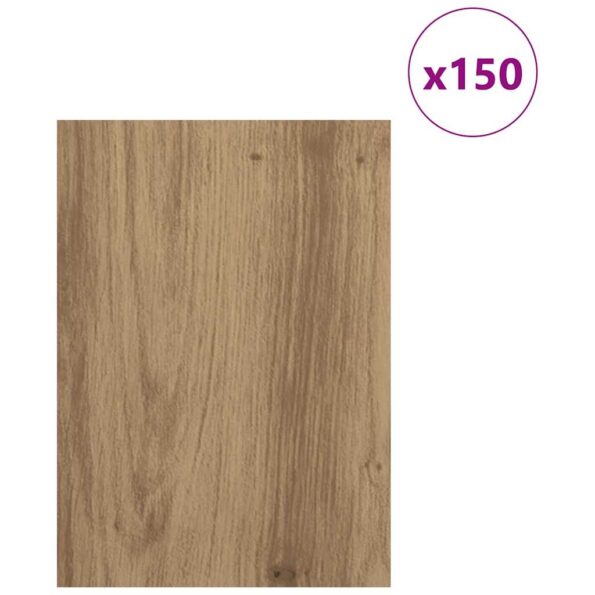 vidaXL Dekoračné panely 150 pcs Remeselný dub 15 x 21 x 0.27 cm – Obrázok 3