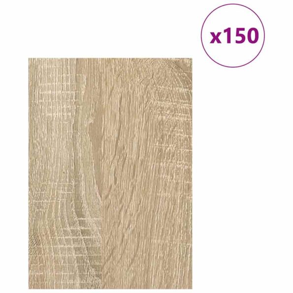 vidaXL Dekoračné panely 150 pcs Sonoma dub 21 x 30 x 0,27 cm – Obrázok 3