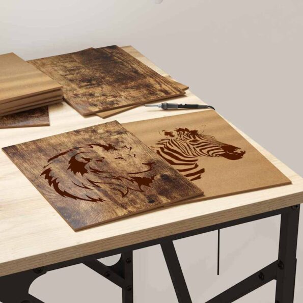 vidaXL Dekoračné panely 150 pcs Tmavý dub 21 x 30 x 0.3 cm – Obrázok 4