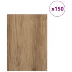 vidaXL Dekoračné panely 150 pcs Remeselný dub 21 x 30 x 0,27 cm – Obrázok 3