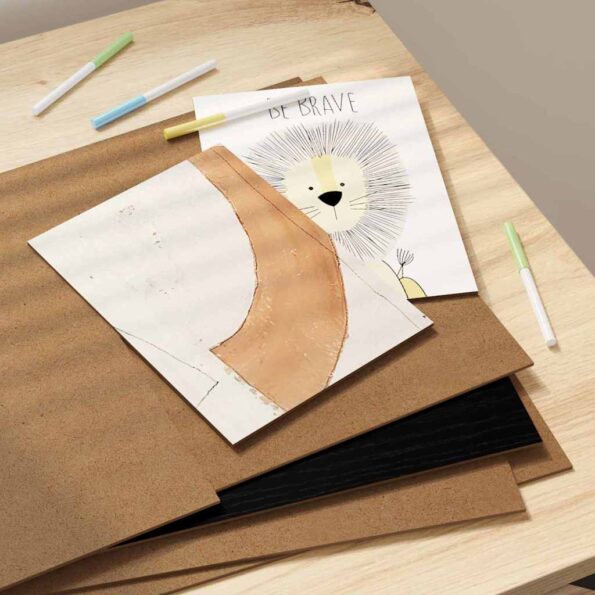 vidaXL Dekoračné panely 50 pcs Čierny dub 30 x 42 x 0.3 cm – Obrázok 5