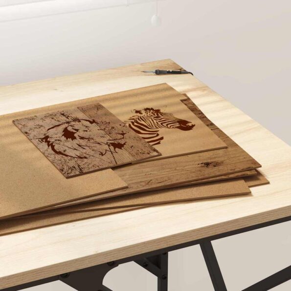 vidaXL Dekoračné panely 50 pcs Staré drevo 30 x 42 x 0.3 cm – Obrázok 4