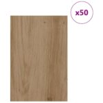 vidaXL Dekoračné panely 50 pcs Remeselný dub 40 x 60 x 0.27 cm – Obrázok 3