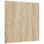 vidaXL Dekoračné panely 50 pcs dub sonoma 30 x 30 x 0.3 cm – Obrázok 2