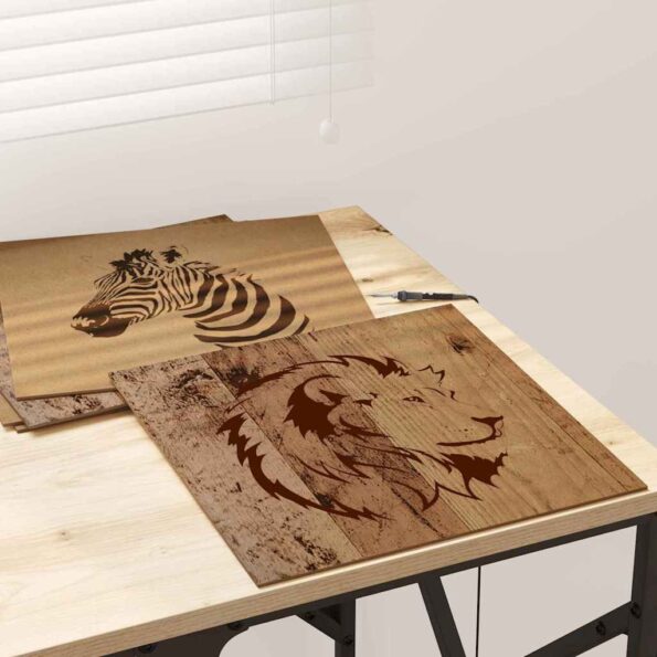 vidaXL Dekoračné panely 50 pcs Staré drevo 30 x 30 x 0.3 cm – Obrázok 4