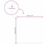 vidaXL Dekoračné panely 50 pcs Remeselný dub 30 x 30 x 0,27 cm – Obrázok 11