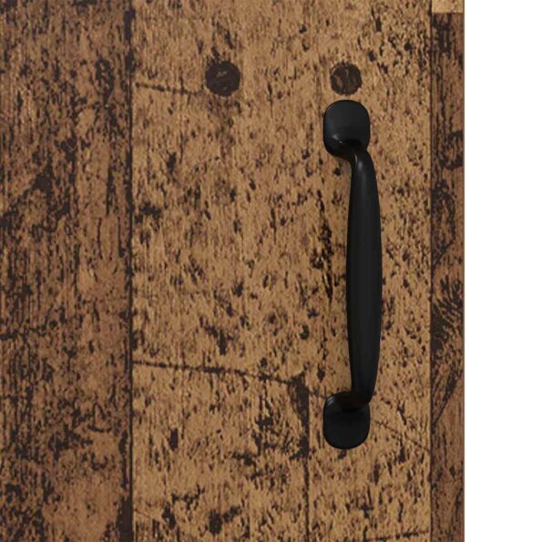 vidaXL Servírovacia skriňa Staré drevo 69,5 x 34 x 90 cm – Obrázok 9