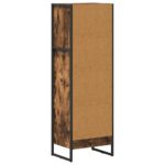 vidaXL Knižnica Dymová dub 40 x 30 x 121 cm Kompozitné drevo – Obrázok 7
