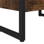 vidaXL Knižnica Dymová dub 80 x 30 x 155 cm Kompozitné drevo – Obrázok 9