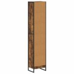 vidaXL Knižnica Dymová dub 40 x 30 x 189,5 cm Kompozitné drevo – Obrázok 7