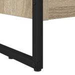 vidaXL Knižnica Sonoma 80 x 30 x 155 cm Kompozitné drevo – Obrázok 9