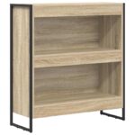 vidaXL Knižnica Sonoma 80 x 30 x 86,5 cm Kompozitné drevo – Obrázok 2