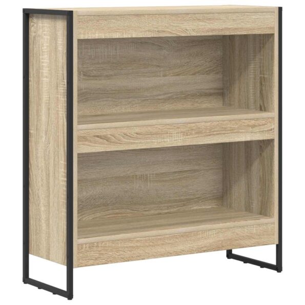 vidaXL Knižnica Sonoma 80 x 30 x 86,5 cm Kompozitné drevo – Obrázok 2