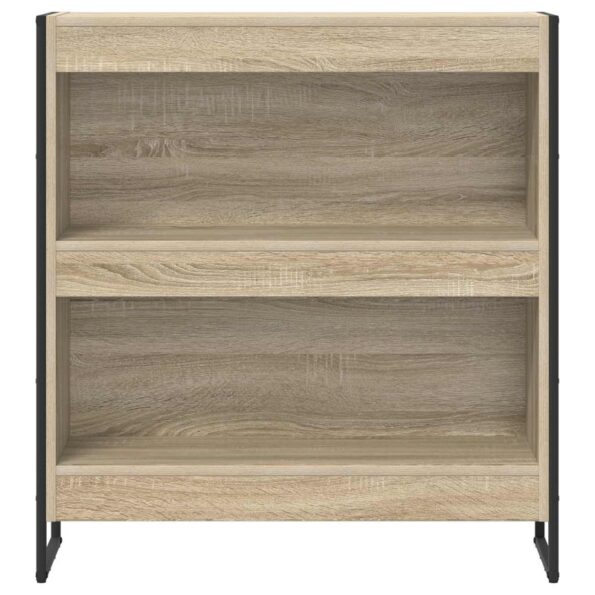 vidaXL Knižnica Sonoma 80 x 30 x 86,5 cm Kompozitné drevo – Obrázok 5