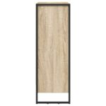 vidaXL Knižnica Sonoma 80 x 30 x 86,5 cm Kompozitné drevo – Obrázok 6